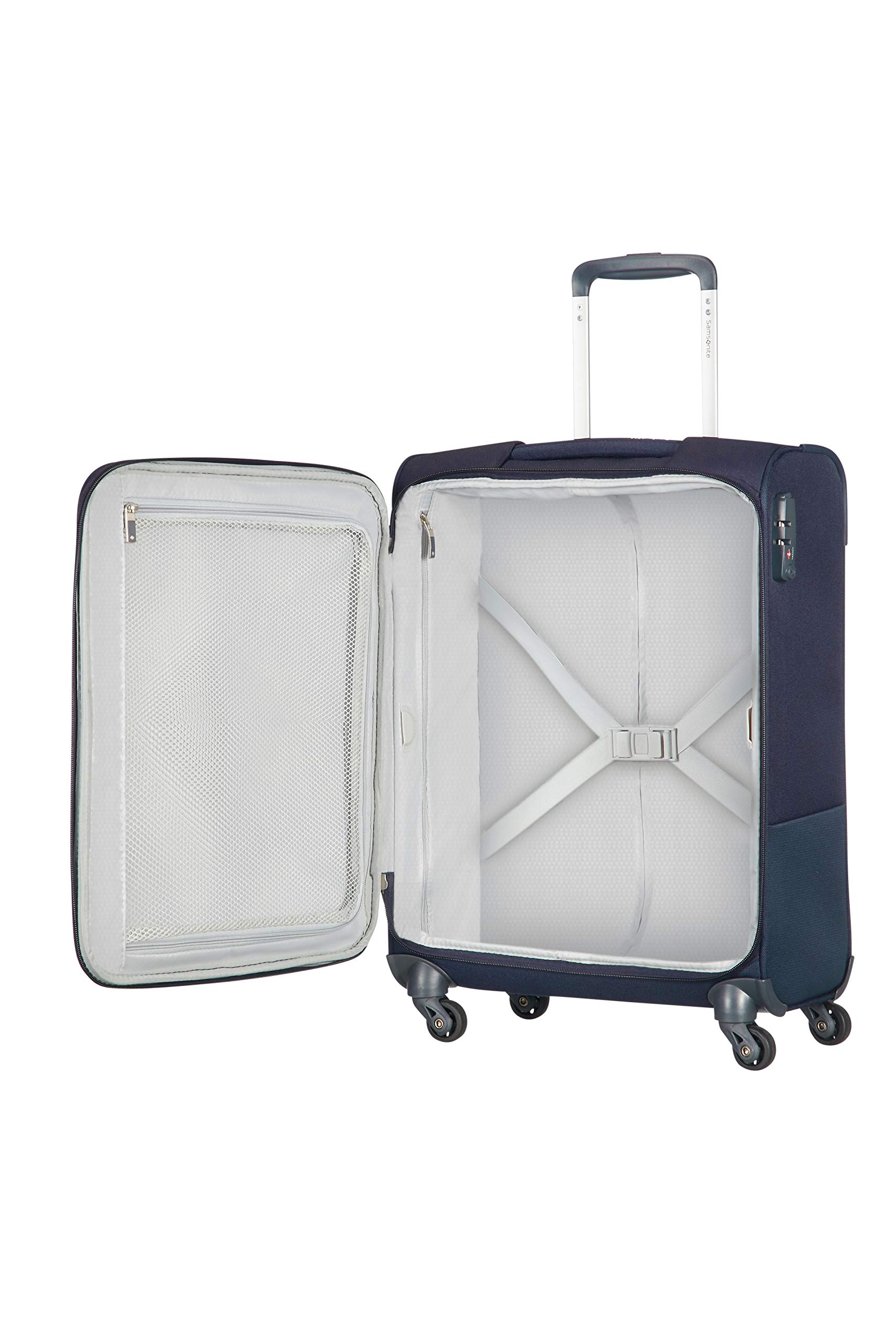 samsonite-base-boost-valise-cabine-55-x-40-x-20-cm-39-l-bleu-cadenas-tsa-compati image 2