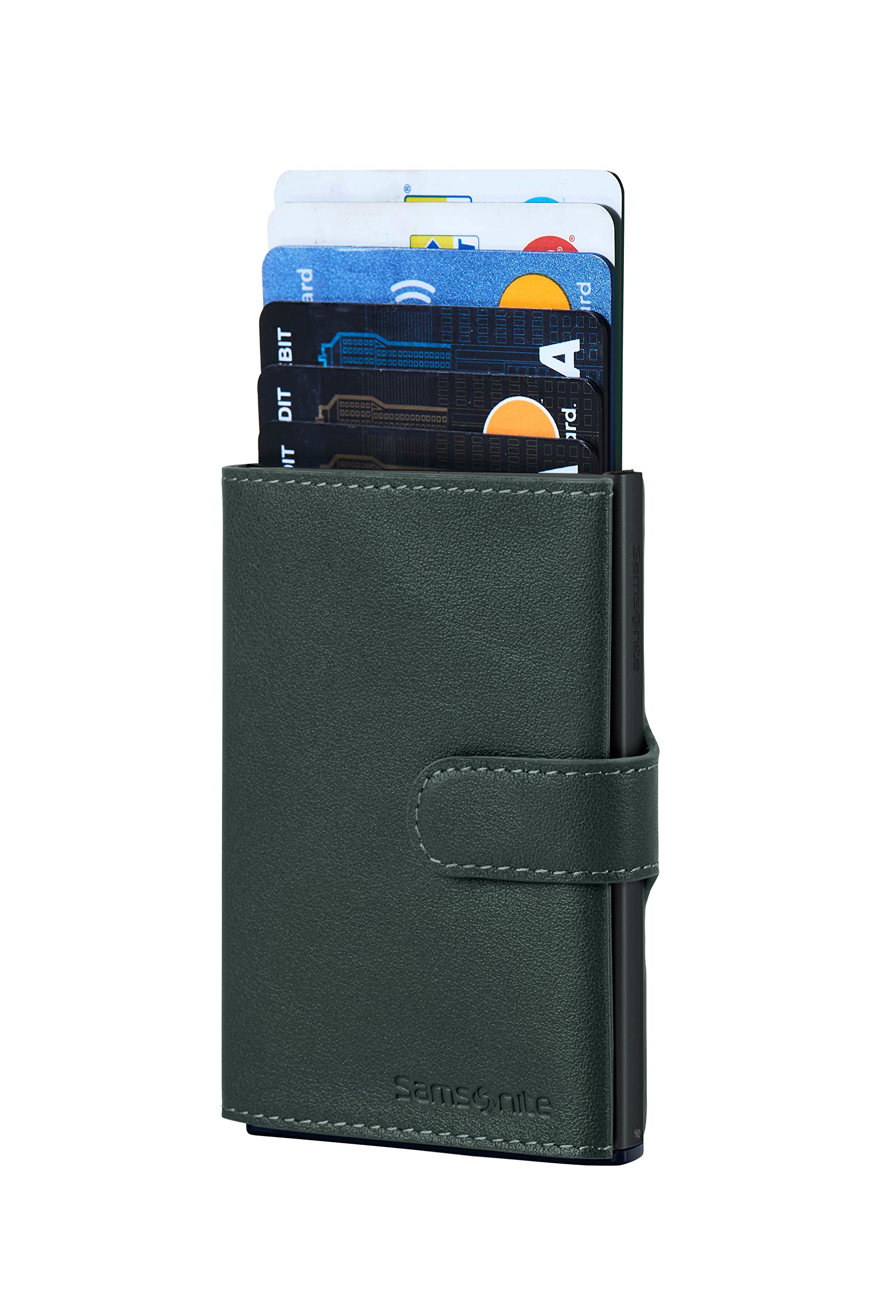samsonite-alu-fit-slg-portefeuille-coulissant-rfid-nfc-vert-ivy image 4