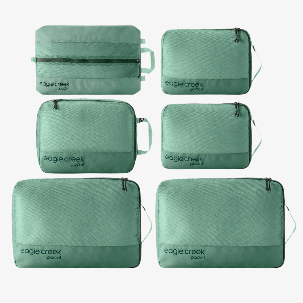 eagle-creek-pack-it-reveal-extended-stay-set-de-6-cubes-de-rangement-avec-sac-ch image 1