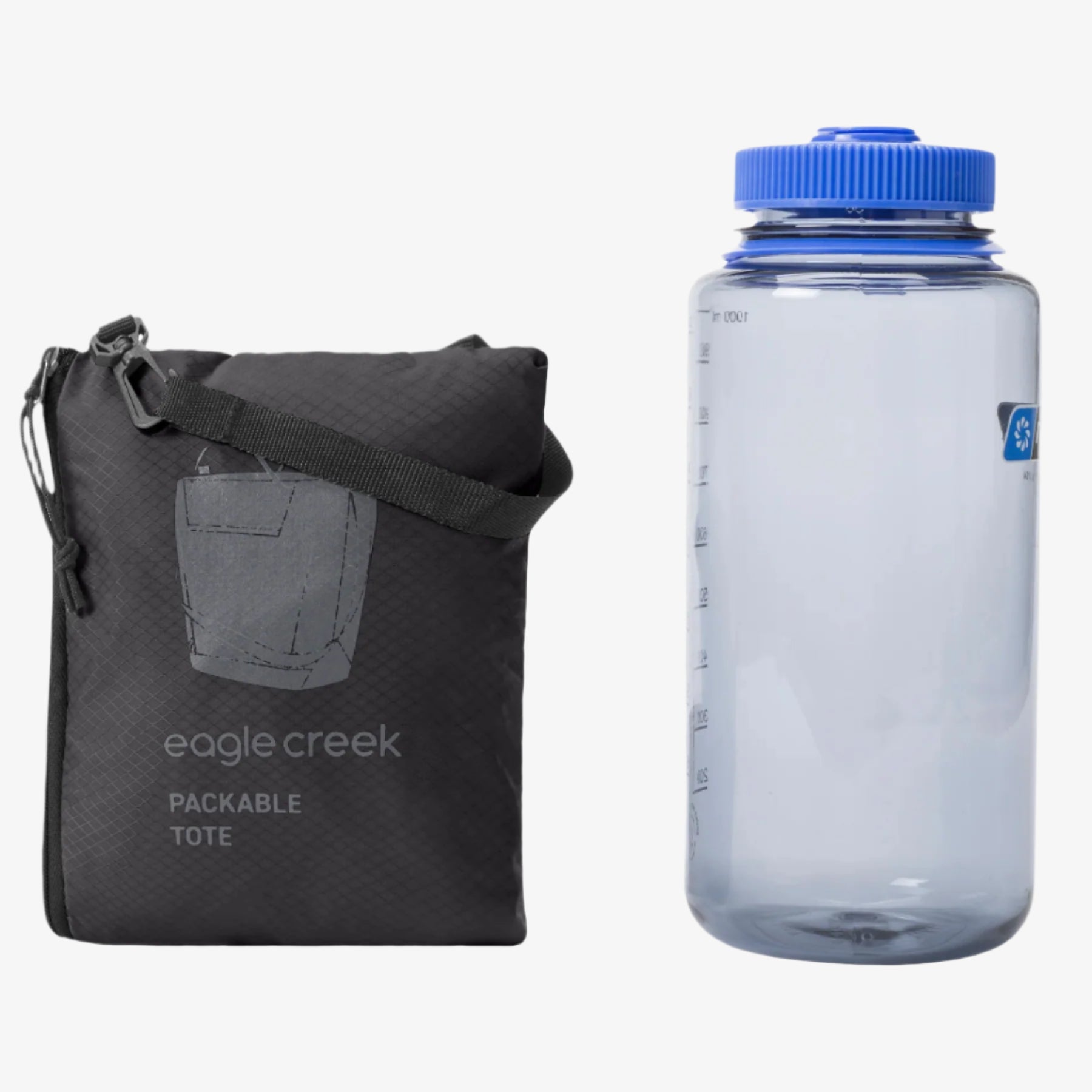 eagle-creek-packable-tote-bag-sac-fourre-tout-pliable-en-nylon-recycl-oc-anique image 7