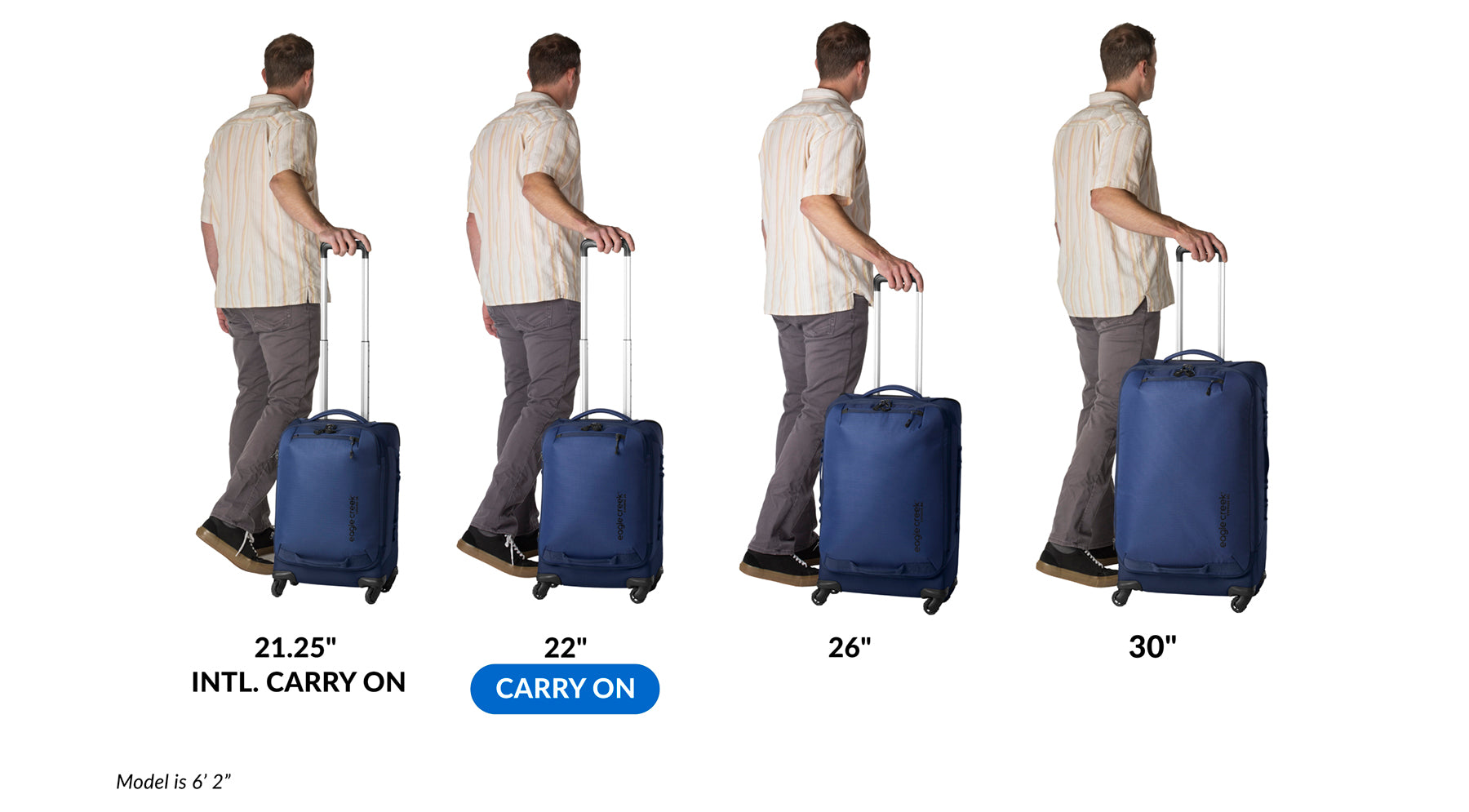 valise-cabine-eagle-creek-expanse-4-wheel-22-38l-avec-extension image 8