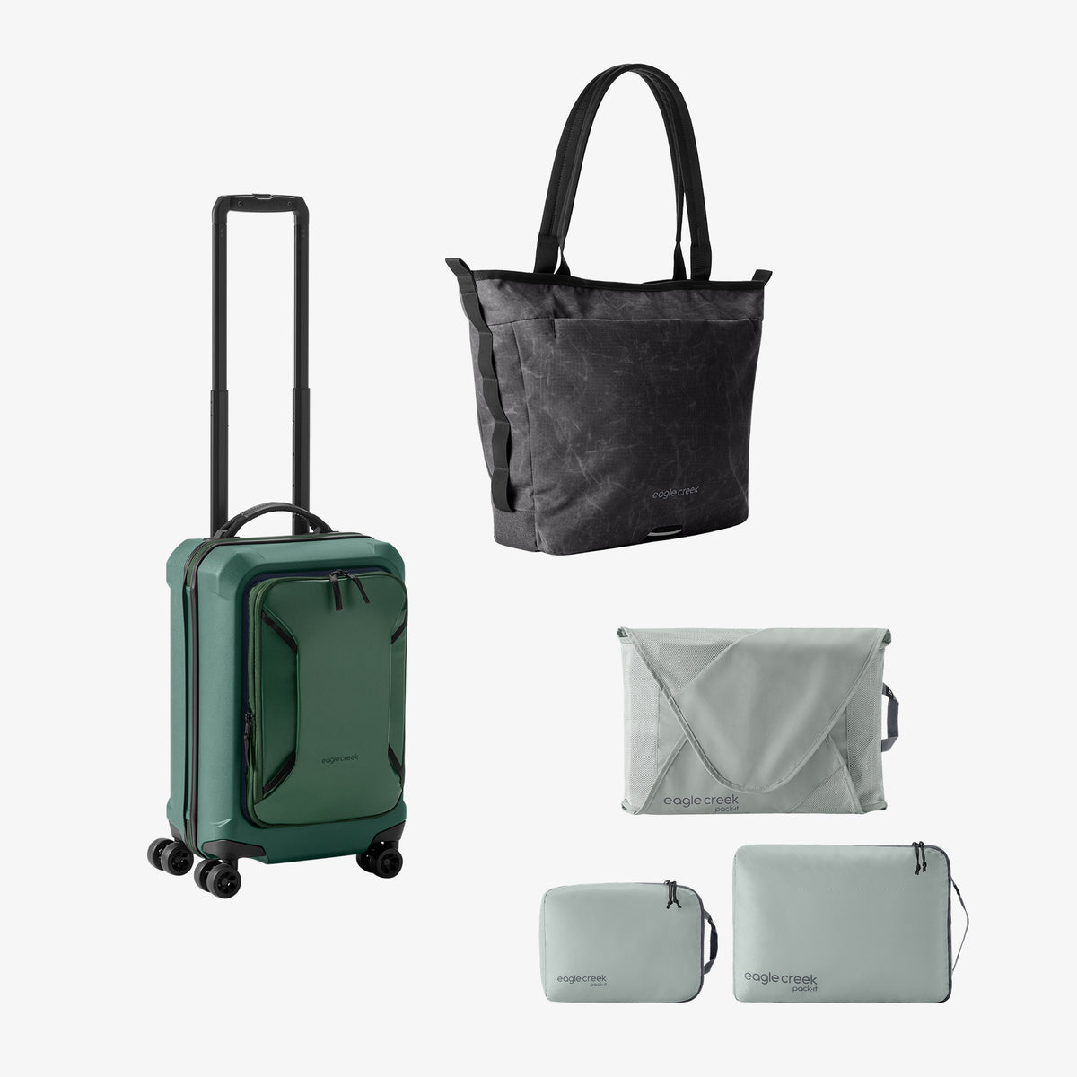 eagle-creek-elevated-exploration-bundle-pack-voyage-tarmac-4-wheel-carry-on-expl image 1
